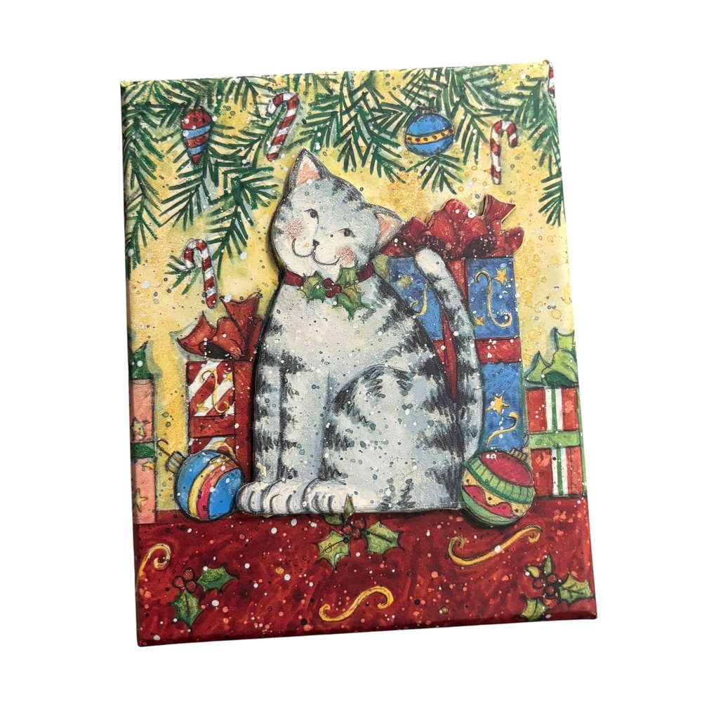 Susan Winget C.R. Gibson Christmas Cards Boxed Set 15ct Cat JXB26-2633B New